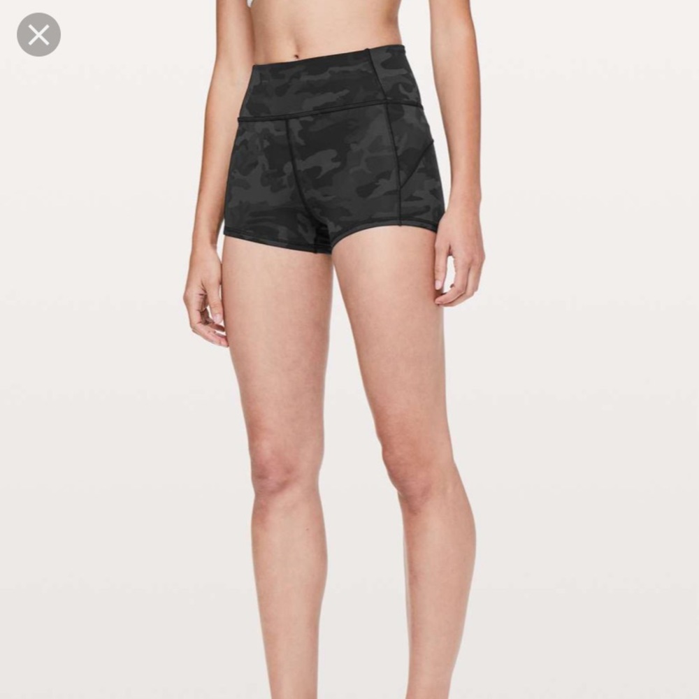 🛑🛑🛑SOLD🛑🛑🛑Lululemon In Movement Short *Everl - Picture 2 of 5